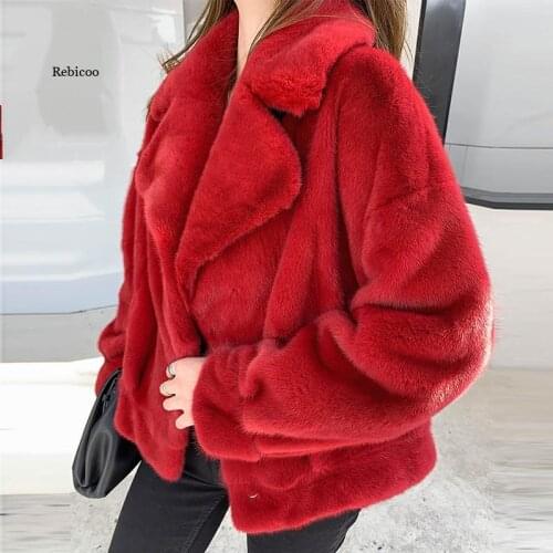 Faux Fur Teddy Coat Women Coats Long Sleeve Fluffy Fur Jackets Winter Warm Female Jacket Oversized Women Casual Winter Coat