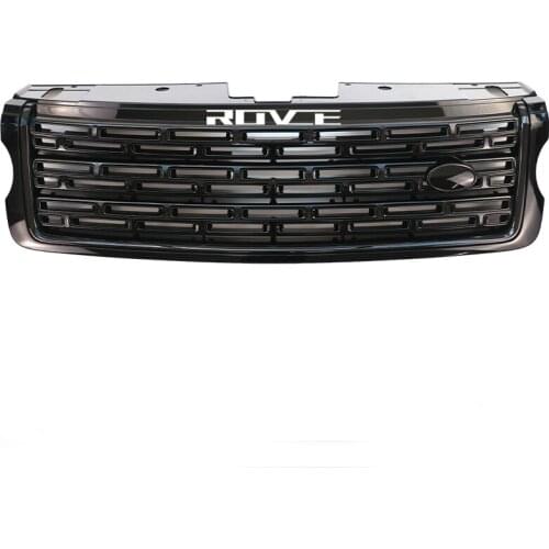 Front Bumper Grille For 2013 2014 2015 2016 2017 Range Rover Vogue L405 Black Racing Grills Autobiography Style car accessories