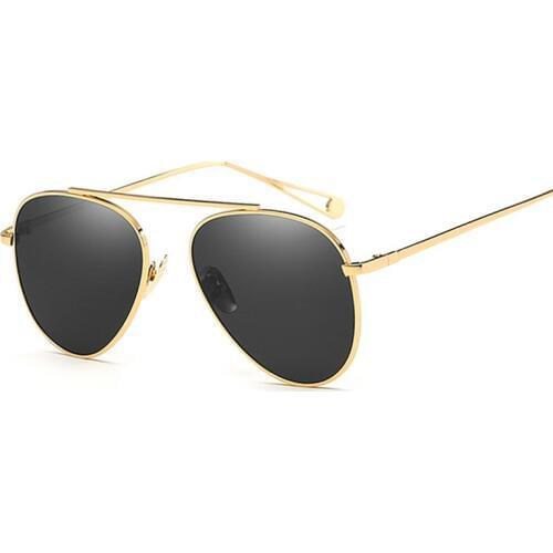 Pink ladies Sunglasses Brand Designer Vintage Pink Purple Gold Mirror Sun Glasses Alloy Frame retro Sunglasses for Women men