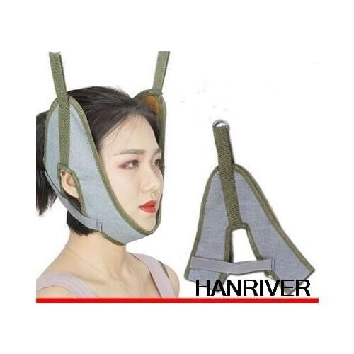 Cervical Traction Belt Home Neck Stretching Fixing Belt Neck Hanging Adult and Children Traction Head Cover
