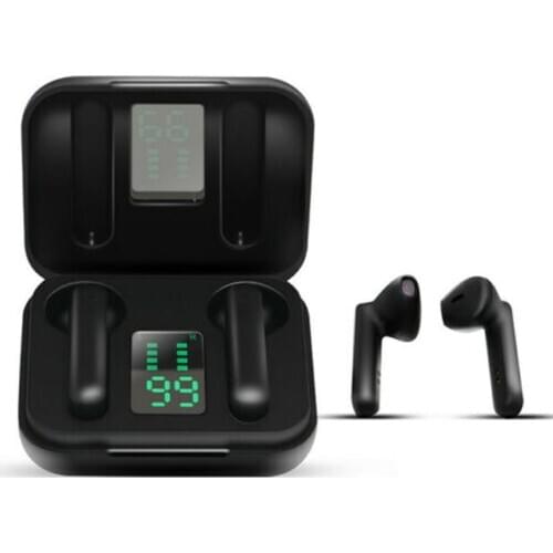 TWS Wireless Headphones Earphones Earbuds Bluetooth 5.0 Ear Pods For IOS Android LED Display Auto Interior Accessories Gifts