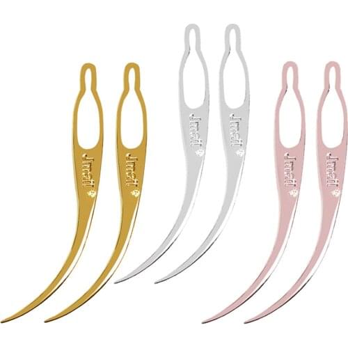 6Pcs Craft Dreadlocks Crochet Hair Braiding Hair Extensions Tools 3in