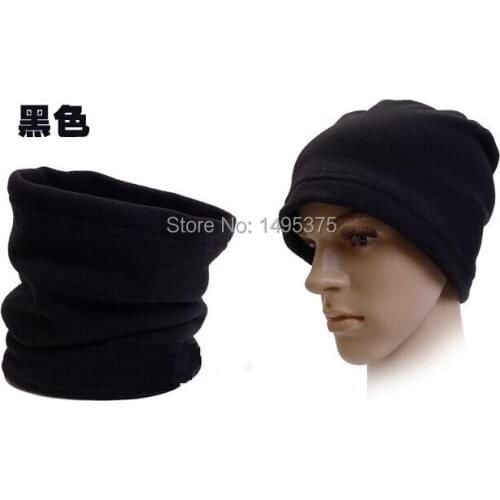 60pcs/lot Fashion New Use Unisex Polar Fleece Snood Hat Neck Warmer Ski Wear Scarf Beanie Balaclava Free shipping