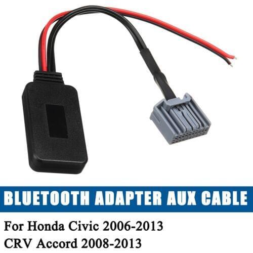 Car Wireless Bluetooth 4.0 Module Music Adapter Auxiliary Line Aux Audio Receiver For Honda For Civic 2006-2013 For Crv For Acco