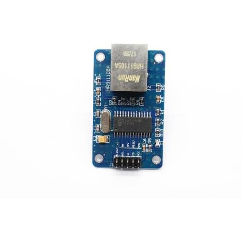 Free Shipping ENC28J60 LAN Ethernet Network Board Module 25MHZ Crystal AVR 51 LPC STM32 3.3V
