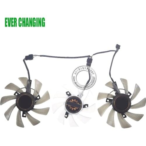 T129215BU T128015BU DC12V 4Pin Graphics fan for ASRock Radeon RX 5700 XT Taichi X 8G OC