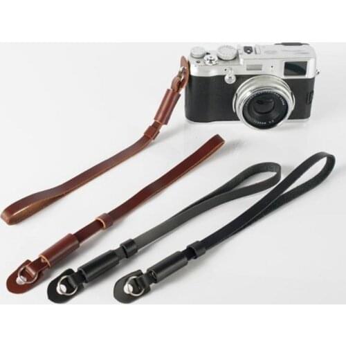 Leather Camera Wrist Hand Strap Universal Camera Carrying Belt Wrist Strap Grip Band for Sony/Lumix/Nikon/Canon