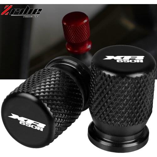 Motorcycle Accessorie Tyre Rim Air Port Cover For Honda XR650R XRV750 1990-2003 CNC Aluminum Tire Valve Wheel Stem Cap Covers