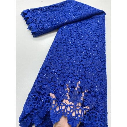 Newest Sequins Lace Fabric Most Popular Cord Lace Fabrics For Party High Quality African French Net Lace Fabric NI5139-1