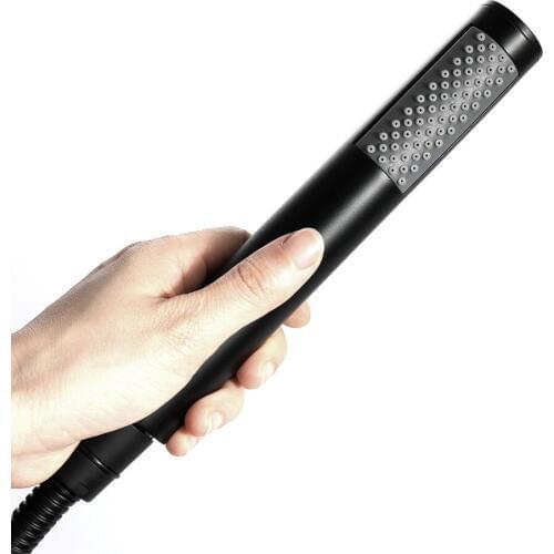 Hand Held Shower Head Bathroom Faucet Accessories Products Solid Brass Gpld/Rose Gold/Black Round Handheld Showerheads