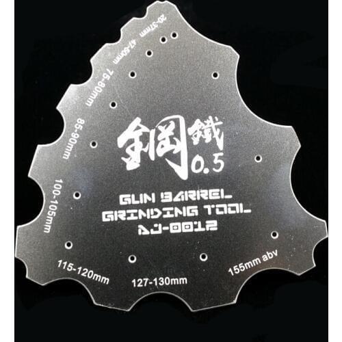 Alexen Scraper Steel Thickened Hardened Edge Repair Tools DIY Necessary Edge Horn Repair Knife Modeling Hobby Craft Accessory