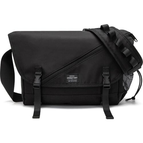 Yesetn Bag 05252021 Mens single shoulder bag college students computer laptop bag