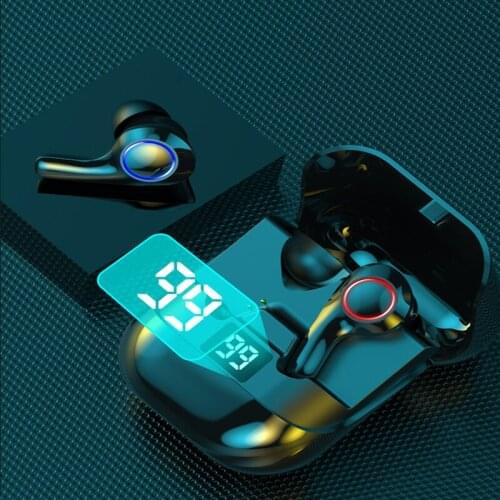 TWS Bluetooth Earphones With Microphones Touch Control Wireless Headphones For Phone Sports Waterproof Music Headsets Earbuds