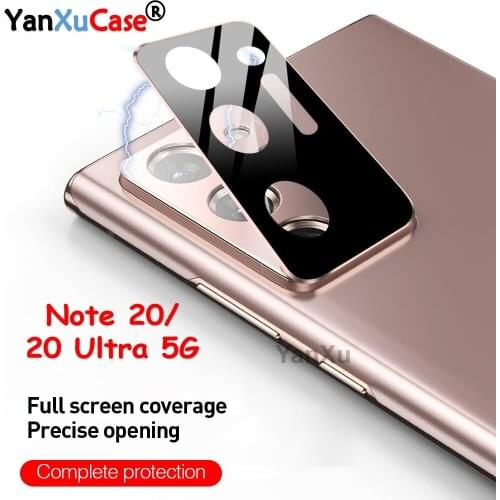 For Samsung Galaxy Note 20 Ultra Titanium Alloy Back Camera Lens Tempered Glass For Note20 Protection Screen Protector With Box