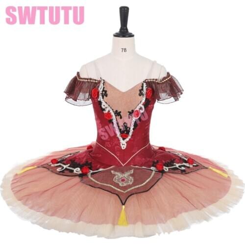 Women don quixote professional tutu for girls competiton ballet stage costumes dress BT9248