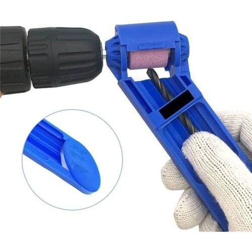 1 Set Portable Corundum Grinding Wheel Drill Bit Sharpener Titanium Drill Portable Drill Bit Powered Tool Parts Wheel Tool 2021