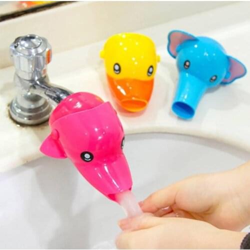2 PC Kids Carton Faucet Extender, Baby Safe and Funny for Promoting Hand Washing