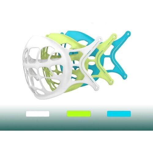 3D Mouth Mask Holder Separate Nose Mouth Support Breathing Assist Inner Cushion Bracket Silicone For Adults Breathable Valve