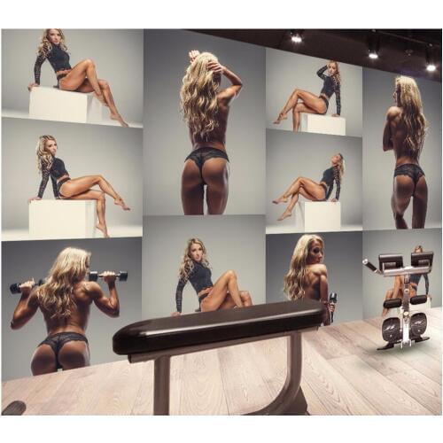 3d wallpaper high-end custom mural The gym is sexy decoration painting photo 3d wall room murals wallpaper for walls 3 d
