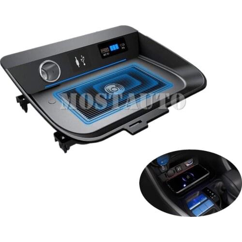 The Phone With QI Wireless Charging For Toyota RAV4 Wireless Car Charger Phone Fast Charger Center Console 2019-2021
