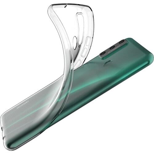Transparent Phone Case For Huawei P Smart 2020 2021 Honor 10X Lite X10 Y5P Y6P Y7P Y7A Y9A Y8S Nova 6 7 8 se Soft TPU Back Cover