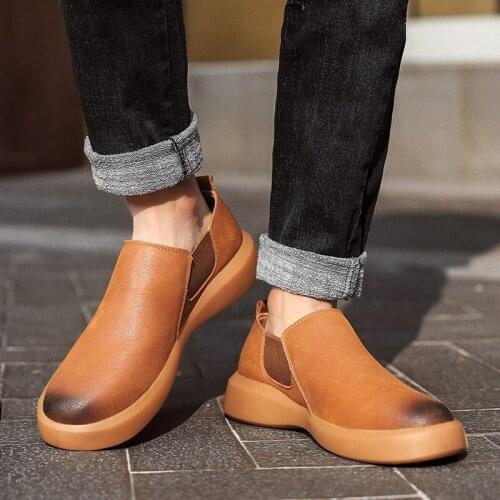 Daypepe Men's Chelsea Boots