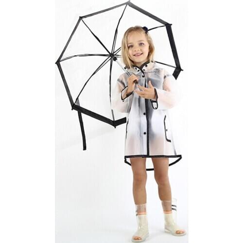 Kids Rain Umbrella Girls Transparent Umrella Art Shade Fold Umbrella Children Madonna Paraguas Olycat Starry Night QZH010
