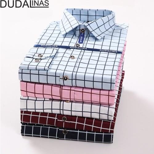 DUDALINAS Men's Closed Shirts