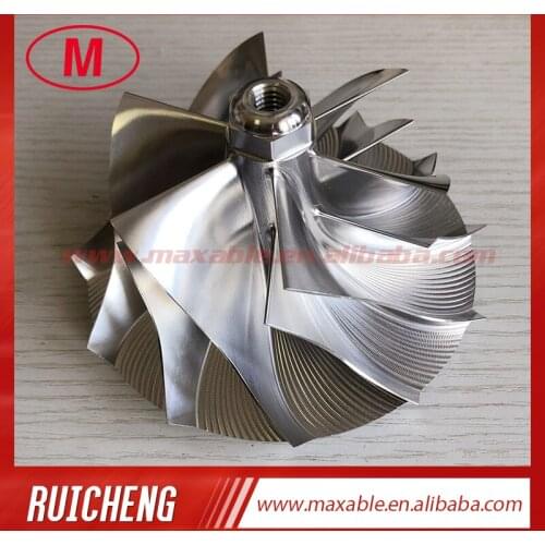 GTA4718 763739-0001 87.80/117.57mm 6+6 blades high performance Turbo aluminun 2618/milling/Billet compressor wheel