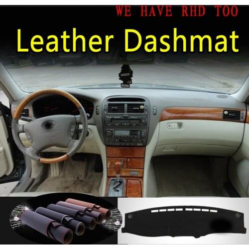 For Lexus LS Ls430 2002 2003 2004 2005 Leather Dashmat Dashboard Cover Dash Mat Sunshade Carpet Car Styling Auto Accessories