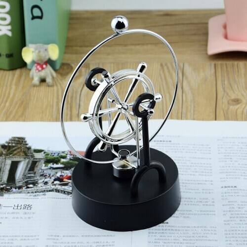 Metal Magnetic Perpetual Motion Newton Pendulum Creative Newtons Cradle Room Decoration Accessories Desk Decoration Ornaments