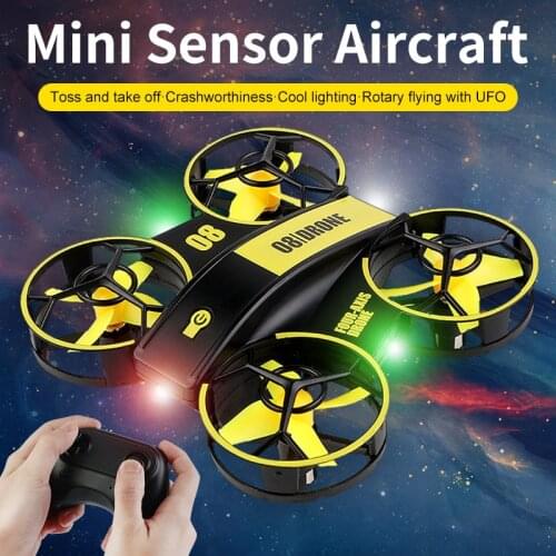 RH821 Mini Drone One Key Take Off/Land Auto Hovering 3D Flip Mini Nano Drone RC Helicopter For Kids Gesture Sensing Drones