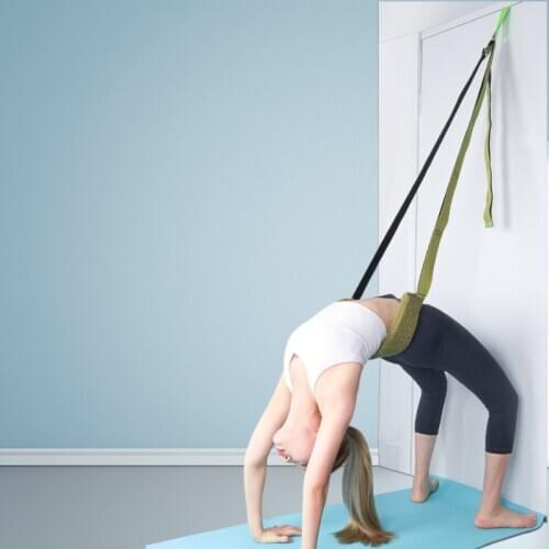 Fashion Aerial Yoga Rope Open Hip Stretch Yoga With Inverted Rope Pull Stretch Belt Splits Lower Waist Trainer
