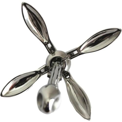 Marine Boat Yacht Accessories 1.5kg Boat Folding Grapnel Anchor 316 Stainless Steel 3.3Lb Anchor