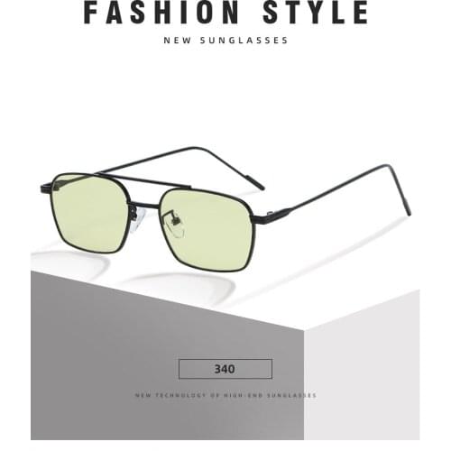 2021 Luxury brand design Fashion Classic 90s Ocean lens Sunglasses Men Vintage Brand Design Sun Glasses Oculos superior quality