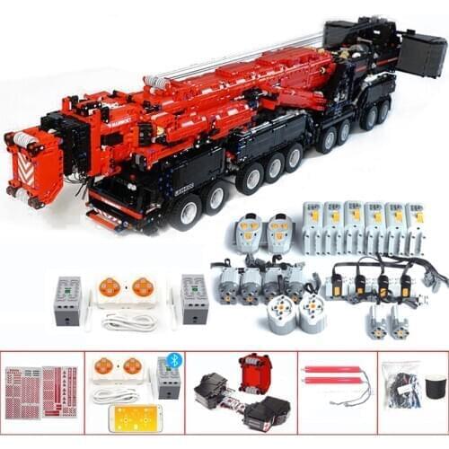 NEW Upgraded Power Mobile Crane Building LTM11200 RC High-Tech Motors Kits MOC-20920 Blocks Bricks birthday Children Gift