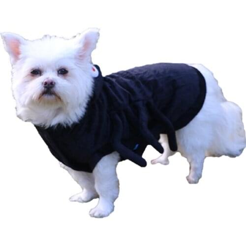 Cat Dog Halloween Clothes Funny Spider Pet Transform Outfit High-Quality Fabrics Health and Safety Fine Workmanship 2021 New