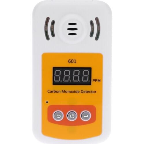 Portable Mini Carbon Monoxide Detector CO Gas Meter with Sound and Light Alarm