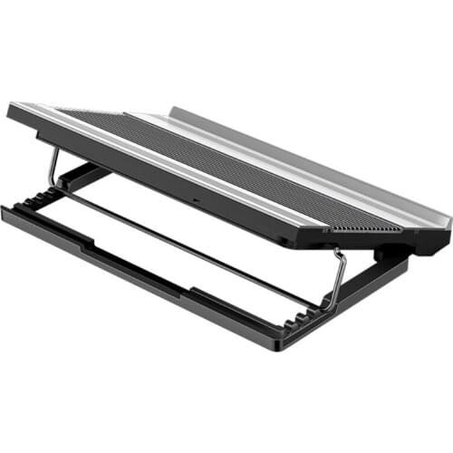 H054 Adjustable Laptop Computer Cooler Portable USB Cooling Pad Notebook Stand