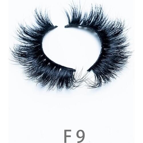 14-18mm F9 5D Mink Eyelashes Long Lasting Mink Lashes Natural Dramatic Volume Eyelashes Extension Thick Long 3D False Eyelashes