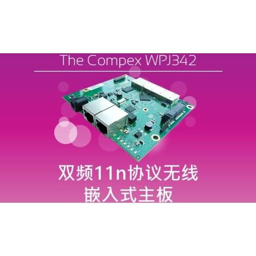Compex WPJ342 Atheros AR9342 PCIE expansion 2.4G 5G network card high-power wireless AP bridge 300Mbps 802.11n 802.3af PoE WLE