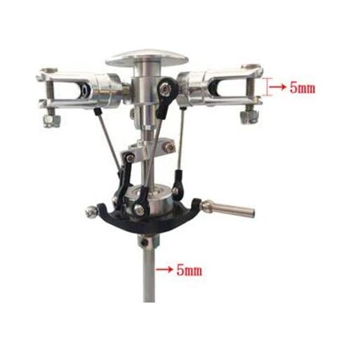 GARTT Remote Control 450/L/480E/N Helicopter 3 Blades Rotor Head RC Helicopter Spare Parts General 5MM