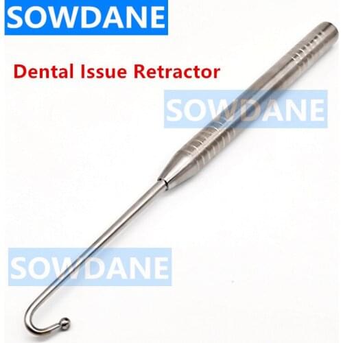1 piece Dental Surgical Tissue Retractor Dental Implant Cheek Retractor Ball Ended Retractors One Prong Retractor Autoclavable