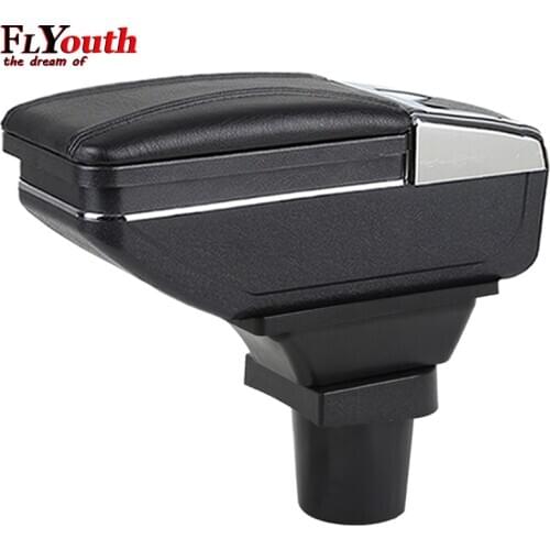 Car Armrest Box Central Store Content Box Cup Holder Ashtray Interior Car-Styling Accessories For Mitsubishi Colt 2005-2011