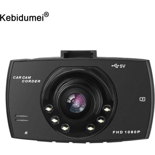 Vehicle Camera DVR Dash Camera Full 1080P Car Night Vision Video Recorder 120 Degree Wide Angle For Driving Recording