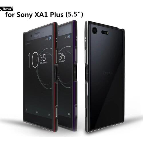 Case for Sony XA1 Plus Luxury Deluxe Ultra Thin Protective aluminum Bumper For Sony Xperia XA1 Plus / XA1 Plus Dual 5.5"