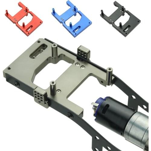 1pcs Aluminum alloy Servo Fixed Mount Bracket For Wpl C24 C14 B16 B36 1/16 RC Car MN D90 99s Upgrade Metal Spare Parts