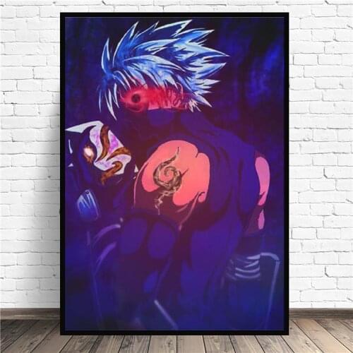 Kakashi Hatake Canvas Painting Wall Anime Art Pictures Prints Home Decor Wall Poster Decoration For Living Room