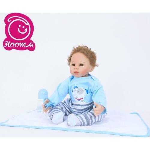 55cm 22 Inch Reborn Babies Newborn Dolls Kids Accompany Toys Kids Play House Toy Novelty Gifts