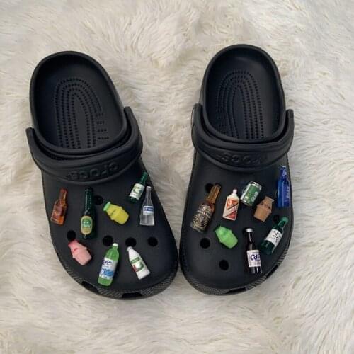 Fashion Hot Sale Croc Charms DIY Shoes Decorations Shoe Buckle Cute Cartoon Three-dimensional DIY Detachable Clog Shoe Buckle